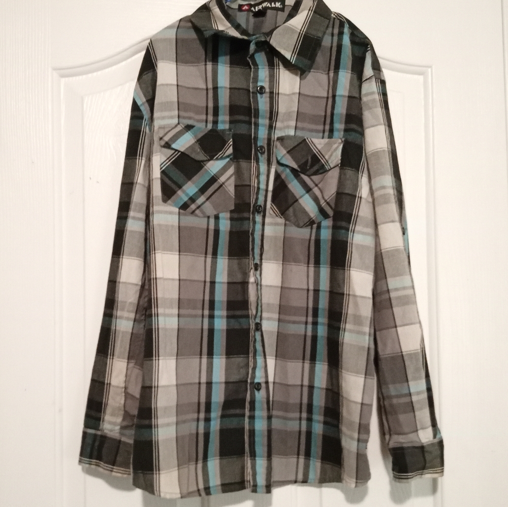 Boys long sleeve button down